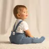 Колготки детские (с подтяжками) tip-top 716 джинс, 25С-148СП, 80-86 (14), CONTE-KIDS,  - 2