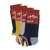 Мужские укороченные носки из хлопка omsa active 114 verde foresta, , 36-38 (23-25), OMSA, - 2
