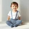 Колготки детские (с подтяжками) tip-top 716 джинс, 25С-148СП, 80-86 (14), CONTE-KIDS,  - 1
