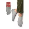 Мужские укороченные носки из хлопка omsa active 113 grigio melange, , 39-41 (25-27), OMSA, - 1