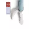 Мужские высокие носки omsa active 115 bianco/blu, , 36-38 (23-25), OMSA, - 1