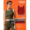 Cпортивный топ в рубчик (кашкорсе) minimi 1241as fresh militari, , 44 (S), MINIMI, - 5