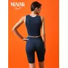Cпортивный топ в рубчик (кашкорсе) minimi 1241as fresh jeans, , 44 (S), MINIMI, - 5