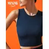 Cпортивный топ в рубчик (кашкорсе) minimi 1241as fresh jeans, , 44 (S), MINIMI, - 3