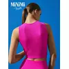 Cпортивный топ в рубчик (кашкорсе) minimi 1241as fresh barbie, , 48 (L), MINIMI, - 2