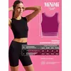 Cпортивный топ в рубчик (кашкорсе) minimi 1241as fresh nero, , 44 (S), MINIMI, - 6