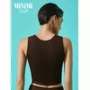 Cпортивный топ в рубчик (кашкорсе) minimi 1241as fresh cioccolata, , 44 (S), MINIMI, - 2