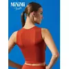 Cпортивный топ в рубчик (кашкорсе) minimi 1241as fresh terracotta, , 44 (S), MINIMI, - 2