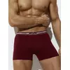 Трусы мужские боксеры с открытой резинкой omsa omb 1234 bordo, , 46 (M), OMSA, - 1