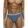 Трусы мужские слипы с открытой резинкой omsa omb 1224 jeans, , 46 (M), OMSA, - 1