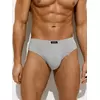 Трусы мужские слипы omsa omb 1223 grigio melange, , 46 (M), OMSA, - 1