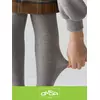 Однотонные детские колготки без пятки omsa kids 11с02 grigio melange, , 92-98/13-14, OMSA, - 4