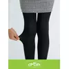 Однотонные детские колготки без пятки omsa kids 11с02 nero, , 116-122/16-17, OMSA, - 3