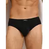 Мужские трусы слипы omsa omb 1223-1 nero, , 48 (L), OMSA, - 1
