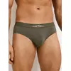 Мужские трусы слипы с открытой резинкой omsa omb 1224-1 militari, , 48 (L), OMSA, - 1