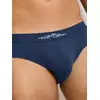 Мужские трусы слипы с открытой резинкой omsa omb 1224-1 blu, , 48 (L), OMSA, - 3
