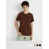 Футболка женская приталенного силуэта omsa omt_d1203 cappuccino, , 44 (S), OMSA, - 1