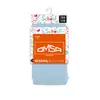 Детские колготки однотонные omsa kids 11с01 blu сhiaro, , 116-122/16-17, OMSA, - 2