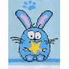 Детские колготки с рисунком (кот и зайчик) omsa kids 11p62 blu chiaro, , 92-98/13-14, OMSA, - 4