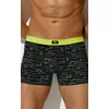 Трусы мужские боксеры omsa omu 1234-24b style nero/lime, , 54 (3XL), OMSA, - 1