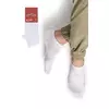 Мужские укороченные носки omsa active 119 bianco, , 36-38 (23-25), OMSA, - 1
