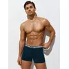 Трусы мужские боксеры с открытой резинкой omsa omb 1234 blu scuro, , 44 (S), OMSA, - 4