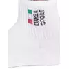 Мужские короткие носки omsa active 117 bianco, , 39-41 (25-27), OMSA, - 3