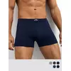 Мужские трусы боксеры с тканевой резинкой omsa omb 1236 blu notte, , 56 (4XL), OMSA, - 1