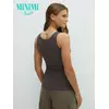 Майка женская из кашкорсе minimi 1321_01ce cioccolata, , 44 (S), MINIMI, - 3