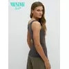 Майка женская из кашкорсе minimi 1321_01ce cioccolata, , 44 (S), MINIMI, - 2