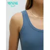 Майка женская на широких бретелях из кашкорсе minimi 1321_01ce jeans, , 44 (S), MINIMI, - 3