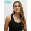 Майка женская из кашкорсе minimi 1321_01ce nero, , 44 (S), MINIMI, - 6