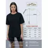 Женская футболка oversize из 100% хлопка omsa omt_d1301 blu, , 48 (L), OMSA, - 6