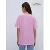 Женская футболка oversize из 100% хлопка omsa omt_d1301 rosa, , 46 (M), OMSA, - 3