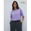 Женская футболка oversize из 100% хлопка omsa omt_d1301 lilla, , 46 (M), OMSA, - 5