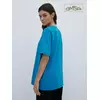 Женская футболка oversize из 100% хлопка omsa omt_d1301 blu, , 48 (L), OMSA, - 2