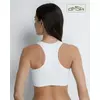 Топ спортивный на широких бретелях omsa oms142 bianco, , 44/46 (S/M), OMSA, - 2