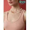 Майка женская на широких бретелях из кашкорсе minimi 1321_01ce rosa antico, , 42 (XS), MINIMI, - 5