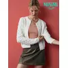 Майка женская на широких бретелях из кашкорсе minimi 1321_01ce rosa antico, , 42 (XS), MINIMI, - 6