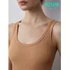 Майка женская на широких бретелях из кашкорсе minimi 1321_01ce sabbia, , 46 (M), MINIMI, - 3