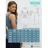 Майка женская на широких бретелях из кашкорсе minimi 1321_01ce jeans, , 44 (S), MINIMI, - 4