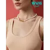 Майка женская на широких бретелях из кашкорсе minimi 1321_01ce pesca, , 46 (M), MINIMI, - 4