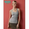Майка женская из кашкорсе minimi 1321_01ce grigio melange, , 46 (M), MINIMI, - 1