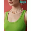Майка женская на широких бретелях из кашкорсе minimi 1321_01ce lime, , 46 (M), MINIMI, - 4