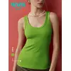 Майка женская на широких бретелях из кашкорсе minimi 1321_01ce lime, , 46 (M), MINIMI, - 3