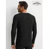 Лонгслив мужской "термо" из материала «интерлок» omsa omu 1616t nero, , 52 (2XL), OMSA, - 5