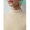 Водолазка женская из кашкорсе minimi mi 1711с fresh beige, , 44 (S), MINIMI, - 4