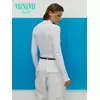 Водолазка женская из кашкорсе minimi 1711с fresh bianco, , 44 (S), MINIMI, - 2