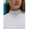 Водолазка женская из кашкорсе minimi 1711с fresh bianco, , 44 (S), MINIMI, - 4