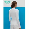 Водолазка женская из кашкорсе minimi 1711с fresh bianco, , 44 (S), MINIMI, - 3